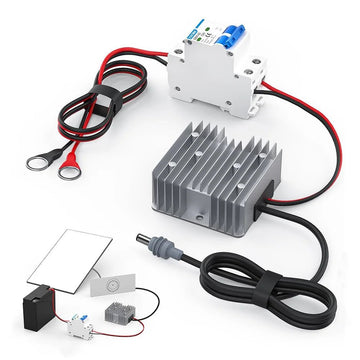 12V/24V to 57V Power Adapter with Switch for Starlink Gen 3 – Ring Terminal - OrbiMars