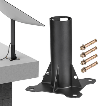 Heavy - Duty Carbon Steel Roof Mount for Starlink Gen 2 Dish - OrbiMars