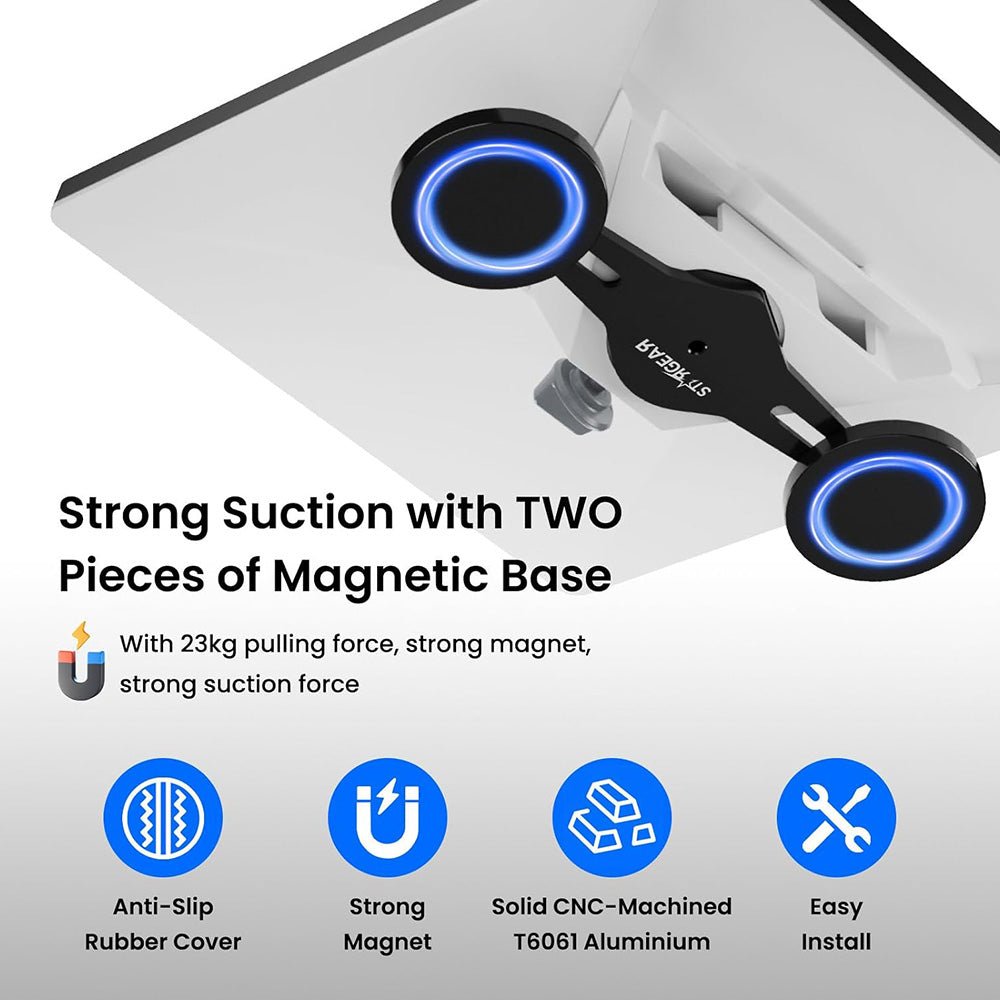 1/4'' Threaded Heavy - Duty Magnetic Bases for Starlink Mini - OrbiMars