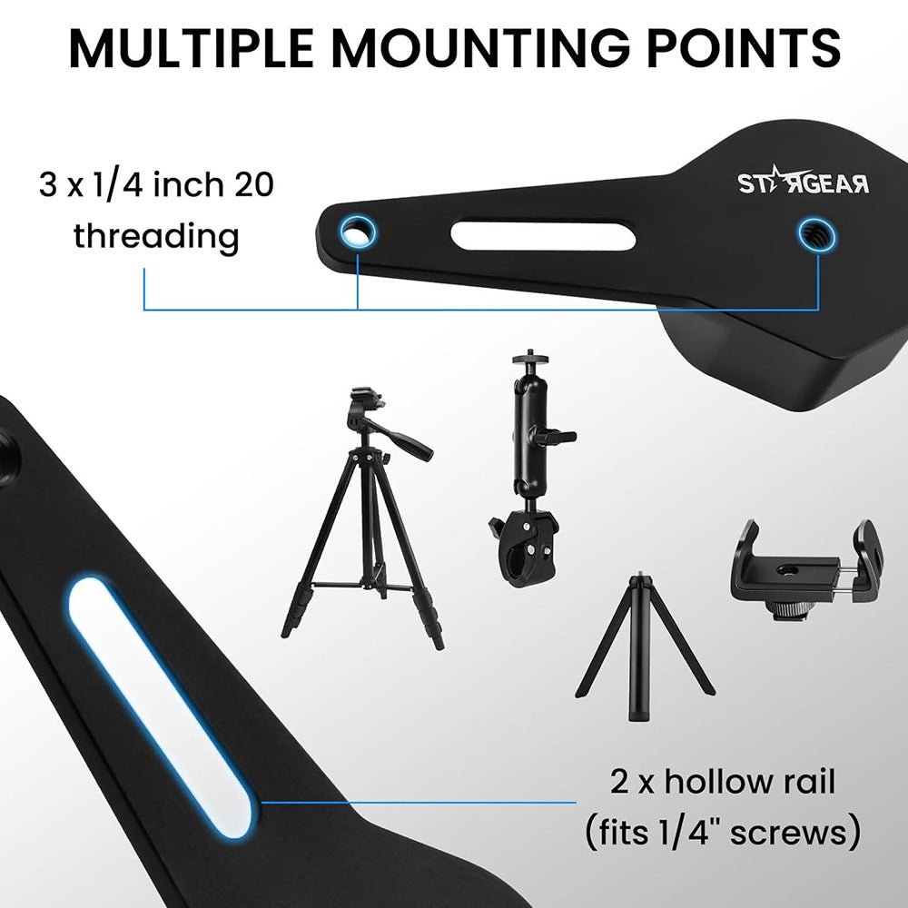 1/4'' Threaded Heavy - Duty Magnetic Bases for Starlink Mini - OrbiMars