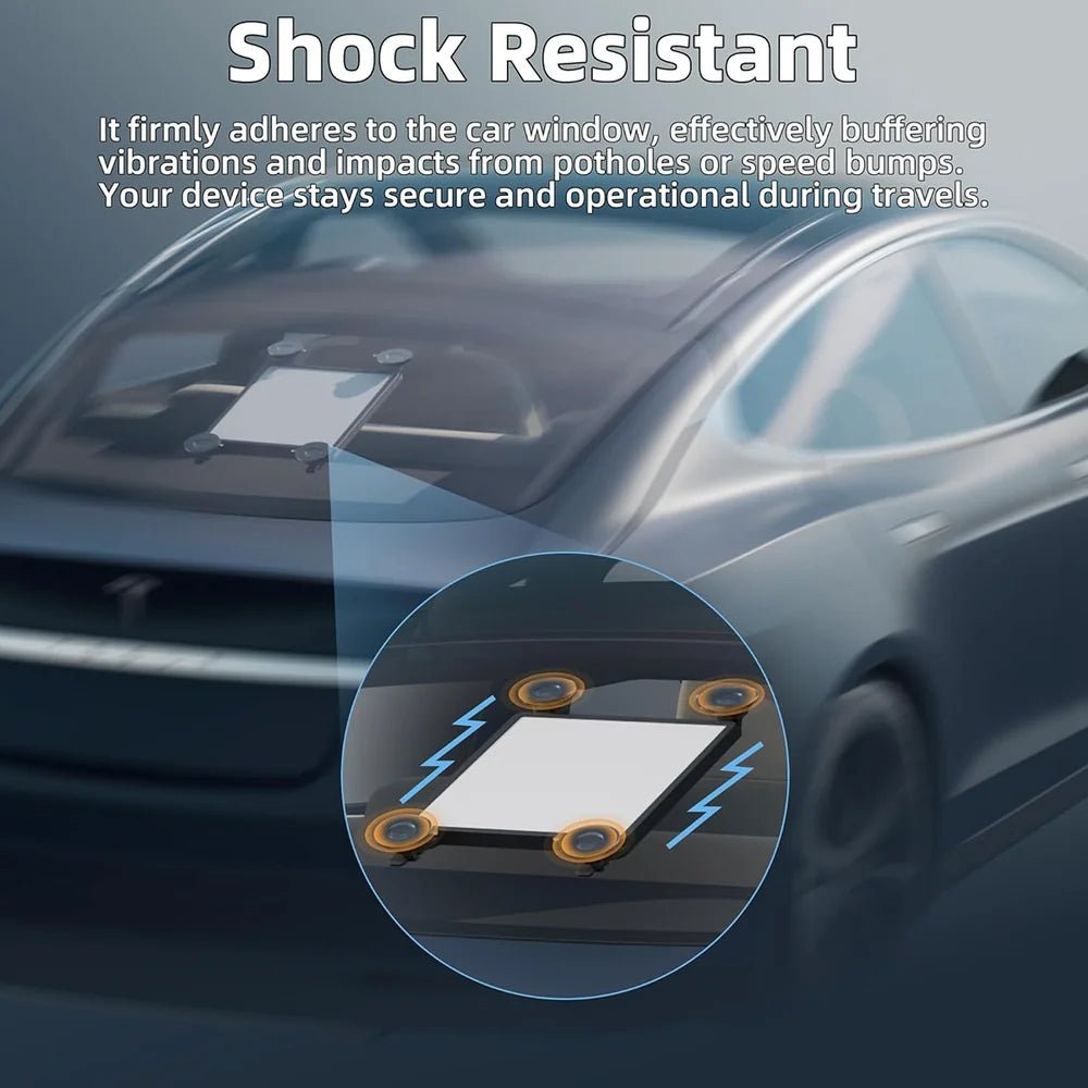 2 - in - 1 Silicone Protective Case & Suction Cup Roof Mount for Starlink Mini - OrbiMars