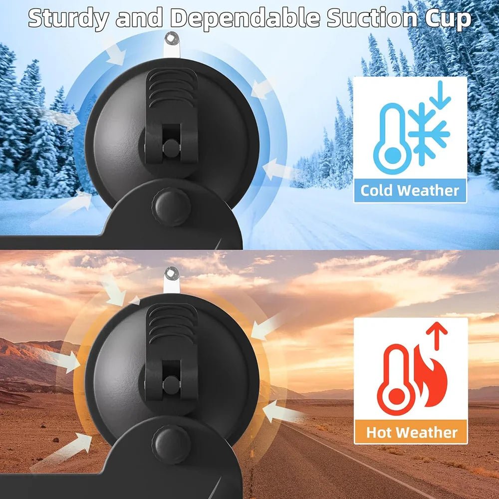2 - in - 1 Silicone Protective Case & Suction Cup Roof Mount for Starlink Mini - OrbiMars
