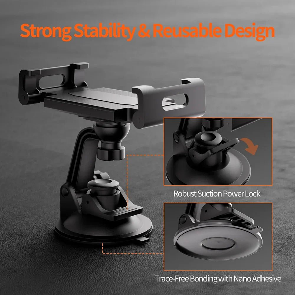 360° Adjustable Suction Cup Mount for Starlink Mini - OrbiMars
