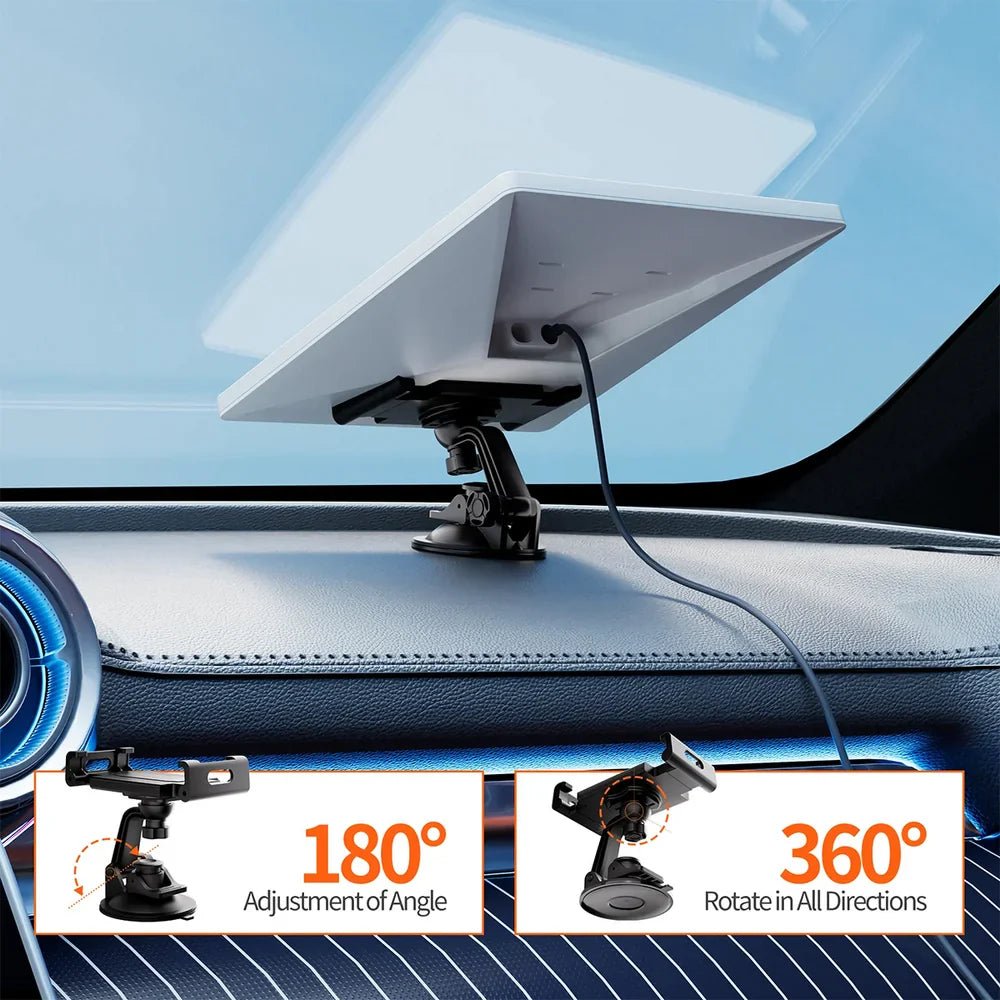 360° Adjustable Suction Cup Mount for Starlink Mini - OrbiMars