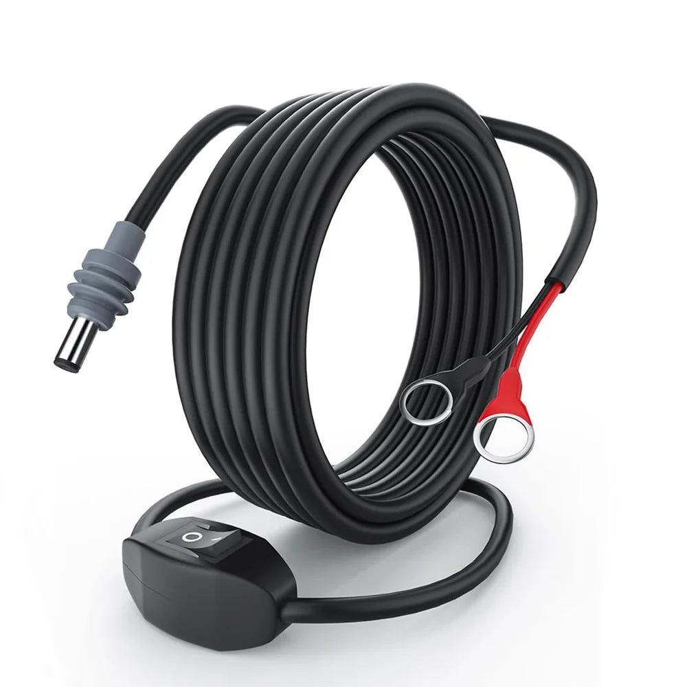 3M/10FT O - Ring DC Charging Cable with Switch (CB8) for Starlink Mini - OrbiMars