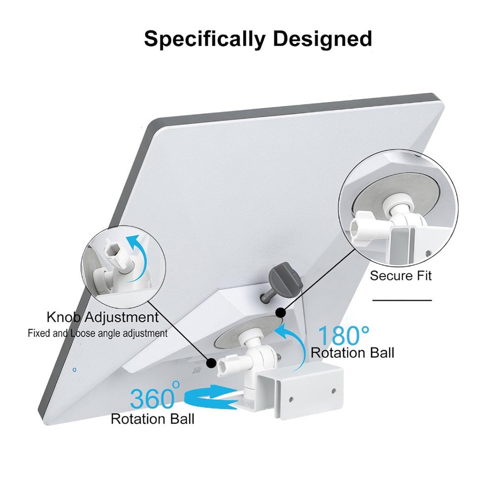Adjustable Gutter Mount with Screw Adapter for Starlink Mini - OrbiMars