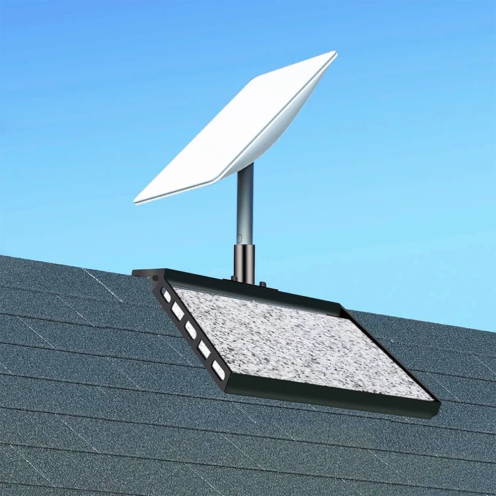 Adjustable Roof Ridge Mount for Starlink Gen 2 Satellite Dish - OrbiMars