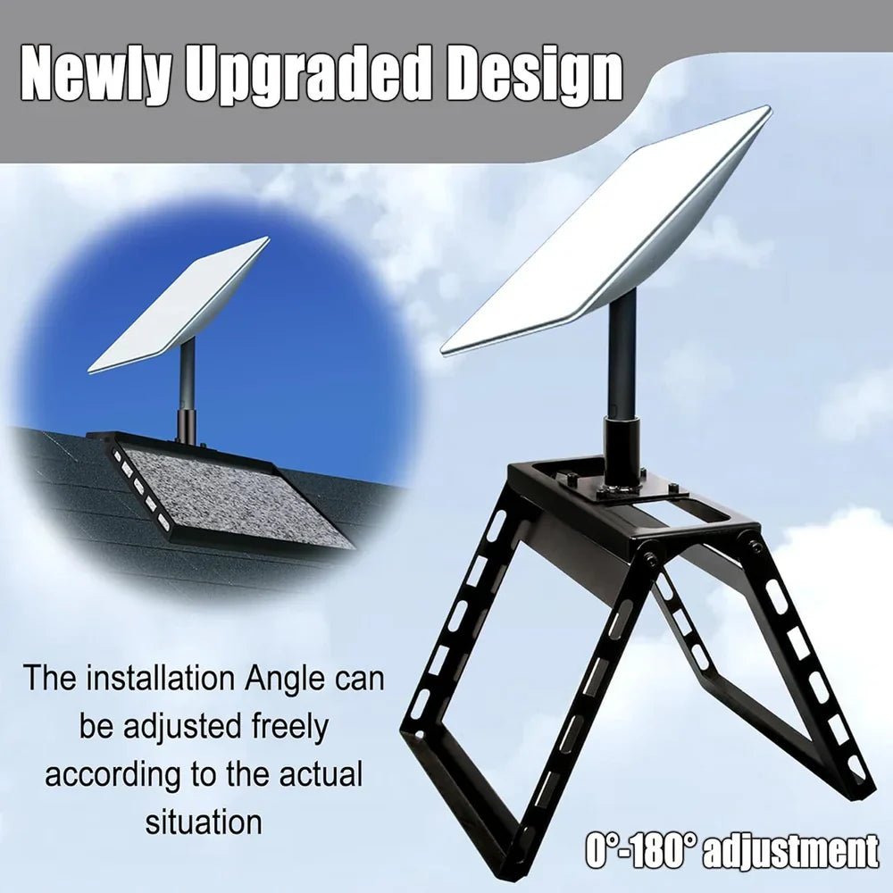 Adjustable Roof Ridge Mount for Starlink Gen 2 Satellite Dish - OrbiMars
