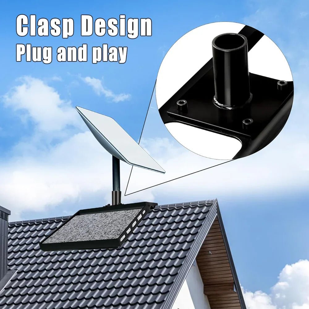 Adjustable Roof Ridge Mount for Starlink Gen 2 Satellite Dish - OrbiMars
