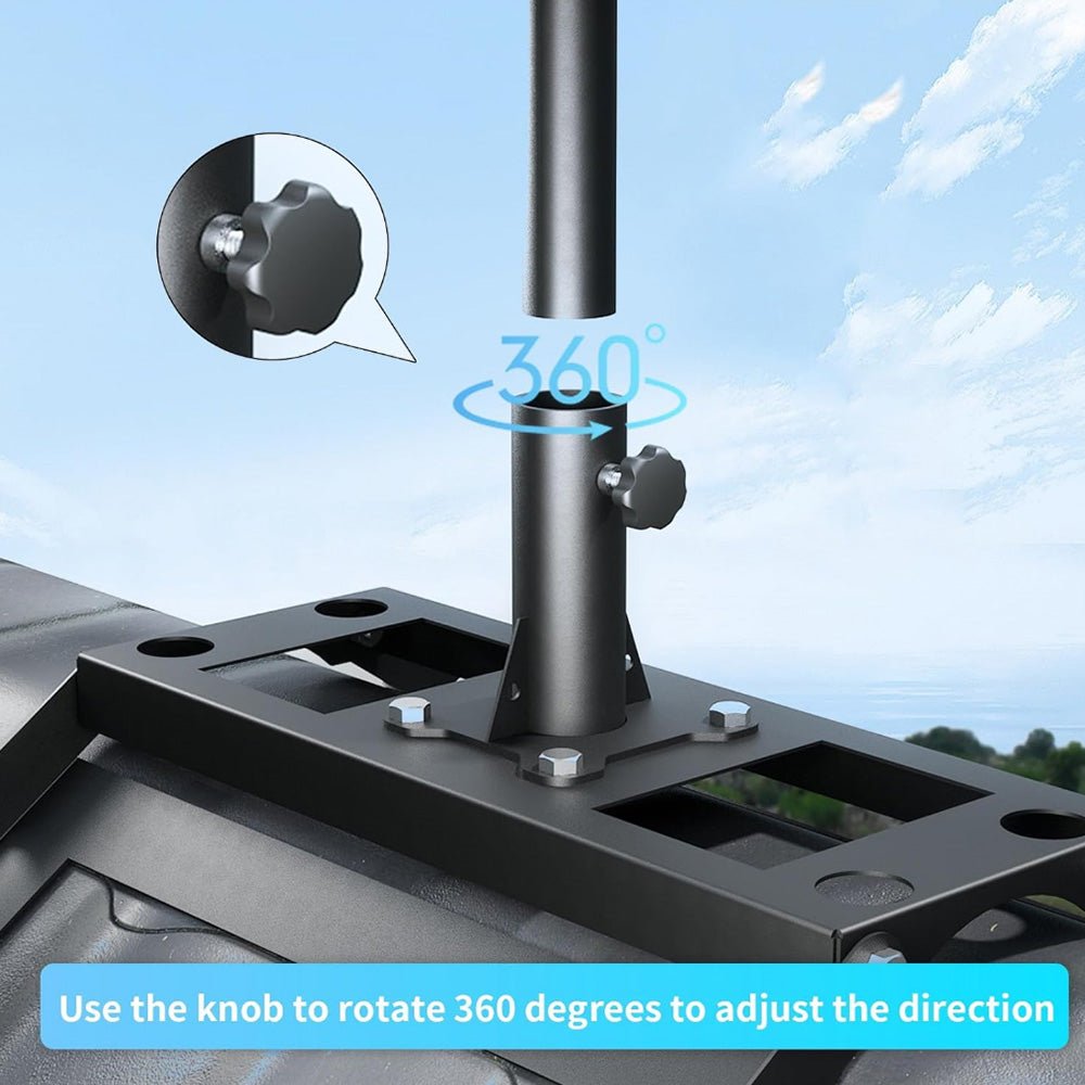 Adjustable Roof Ridge Mount Kit for Starlink Gen 3 Satellite Dish - OrbiMars