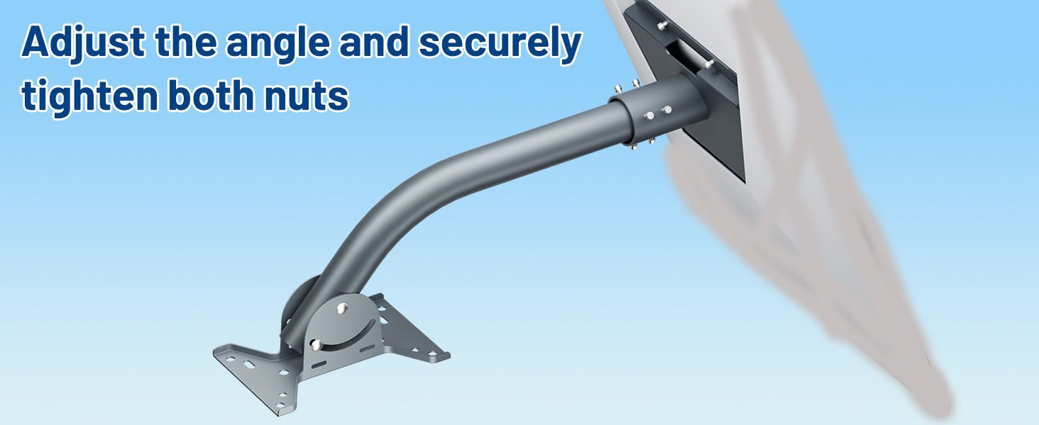 Adjustable Roof Wall Mount Kit V4 for Starlink Gen3 - OrbiMars