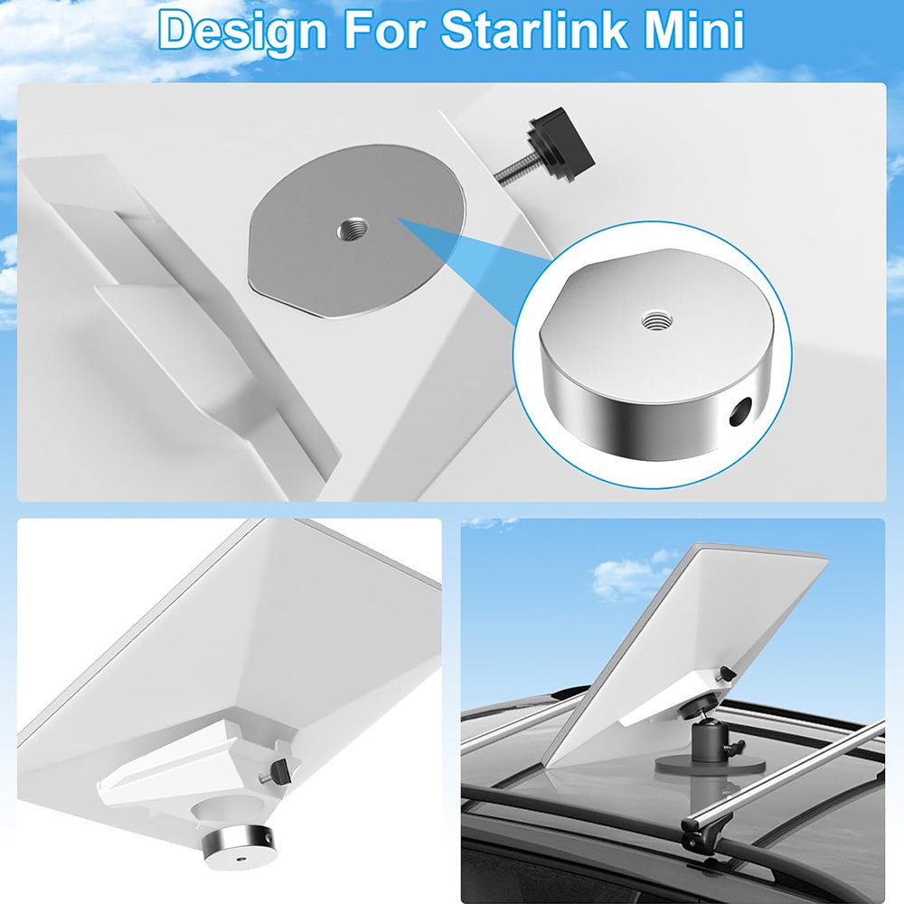 Adjustable Starlink Mini Magnetic Mount for Cars & Vehicles - OrbiMars