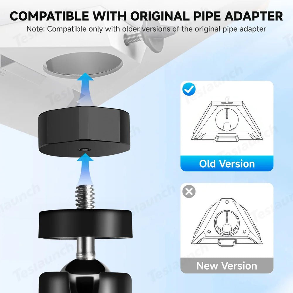 Adjustable Starlink Mini Tripod with 1/4 - 20 Thread Mount - OrbiMars