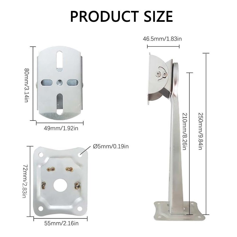 Adjustable Starlink Mini Wall Mount Kit for Dish | Orbimars - OrbiMars