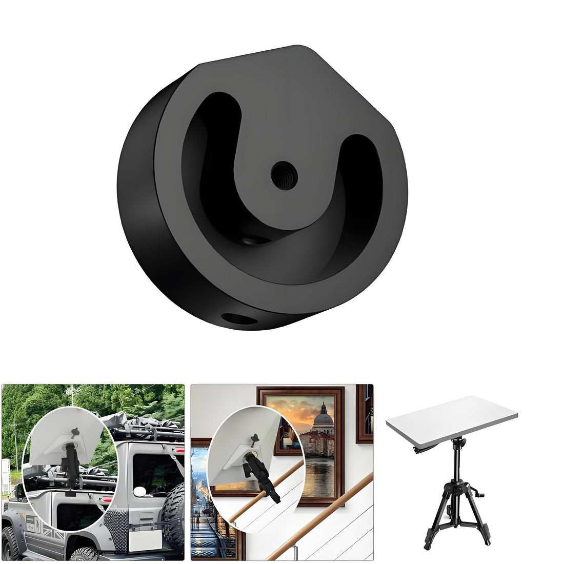 Aluminum Alloy Tripod Ball Head Adapter for Starlink Mini4 - OrbiMars
