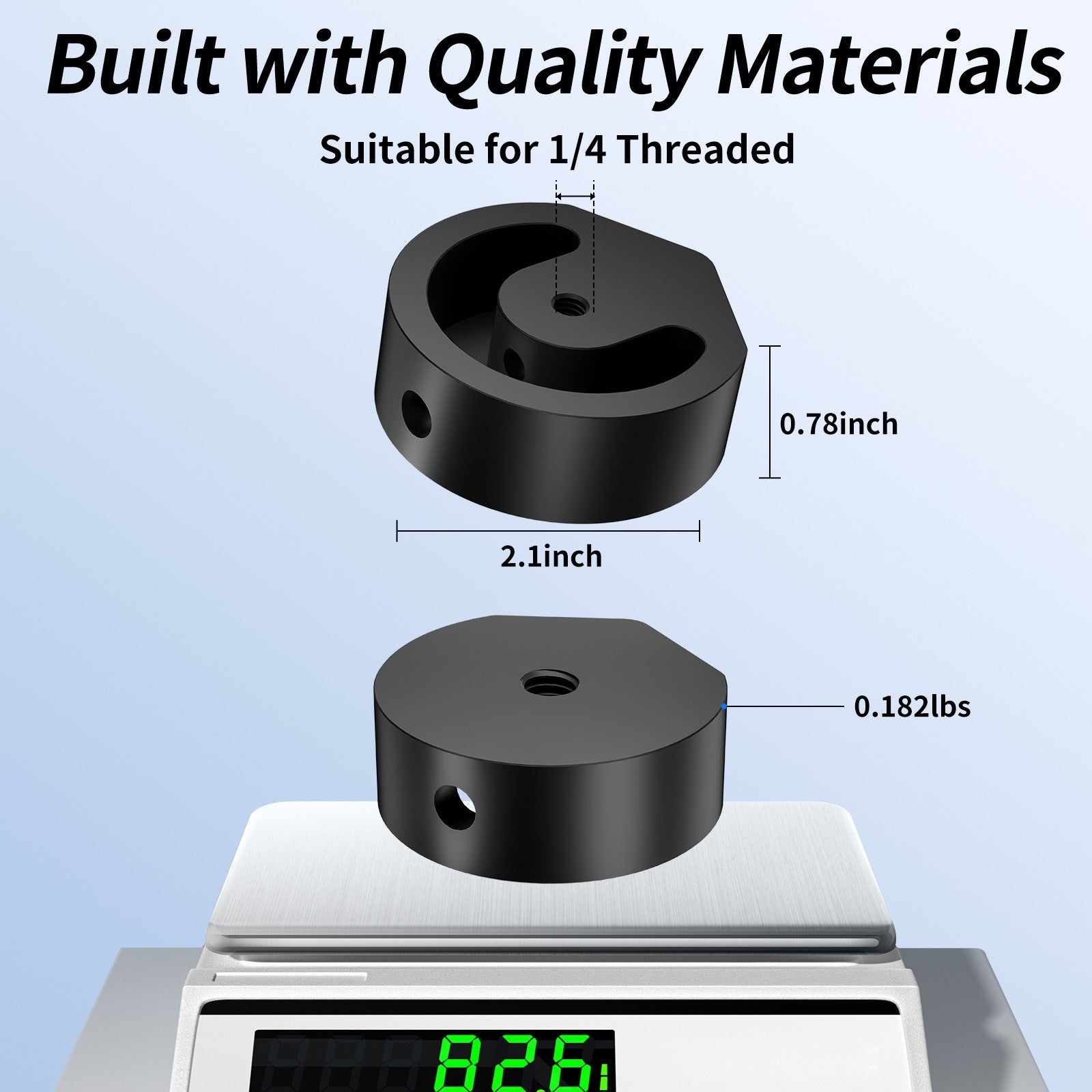 Aluminum Alloy Tripod Ball Head Adapter for Starlink Mini4 - OrbiMars