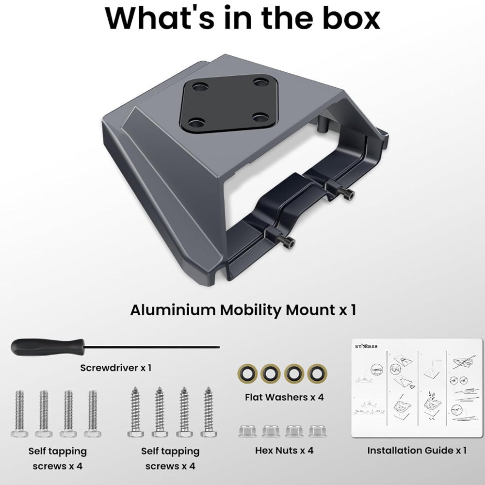 Anti - Theft Roof Mount for Starlink Gen 3 Dish - OrbiMars