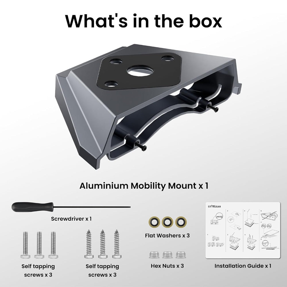 Anti - Theft Starlink Mini Roof Mount for RVs & Vehicles | Orbimars - OrbiMars