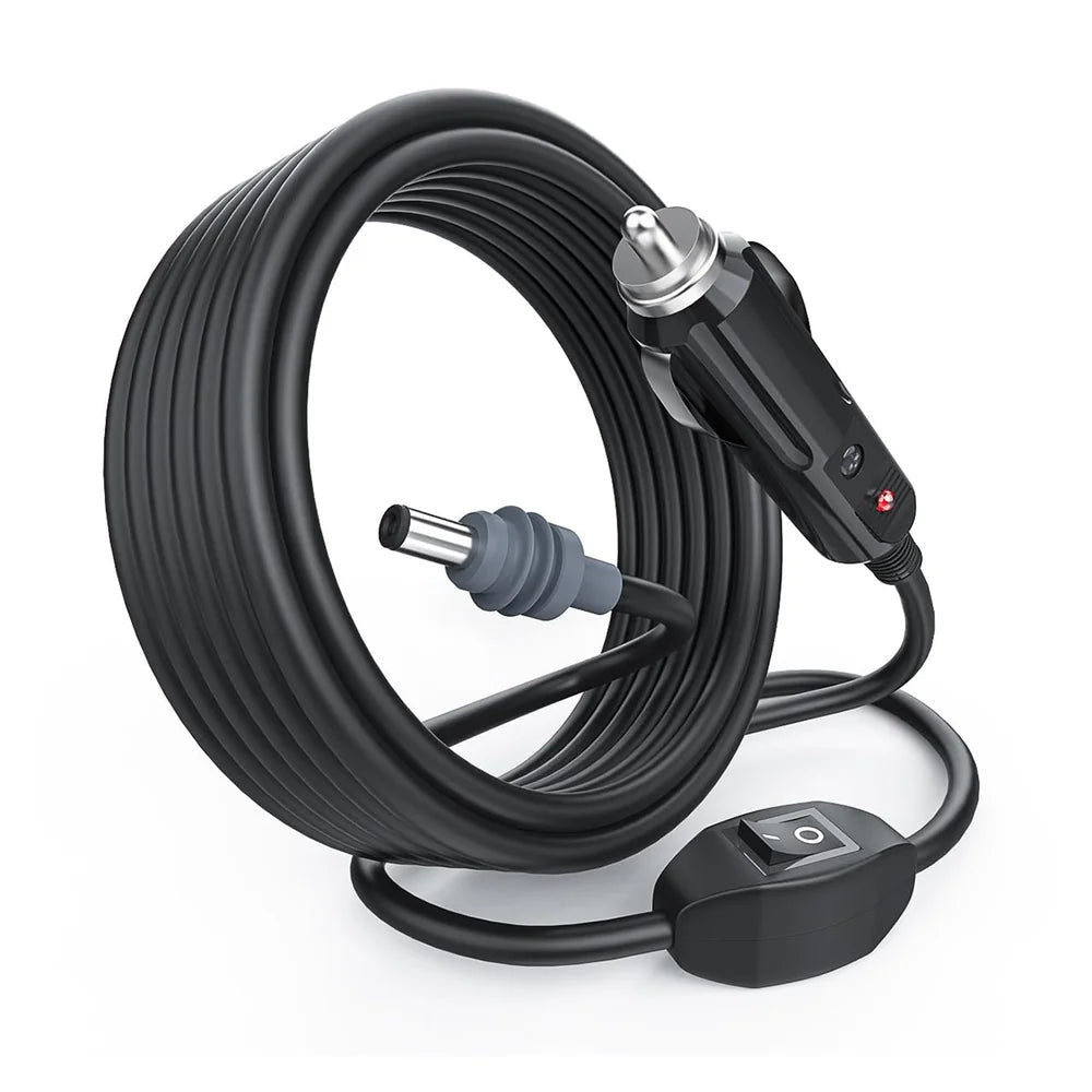 Car Charger to DC Starlink Cable with Switch for Mini - OrbiMars