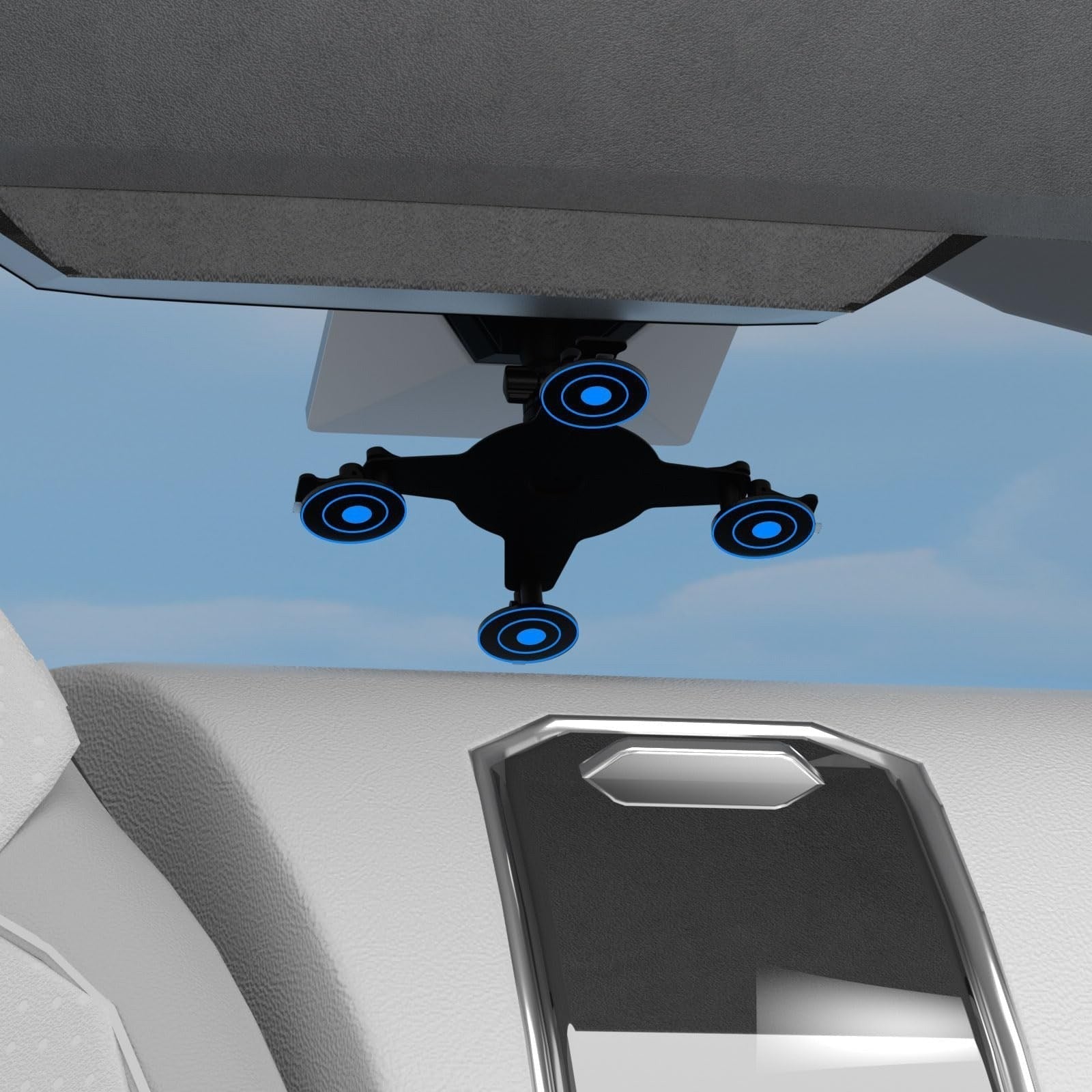 Car Roof Suction Cup Mount for Starlink Mini - OrbiMars