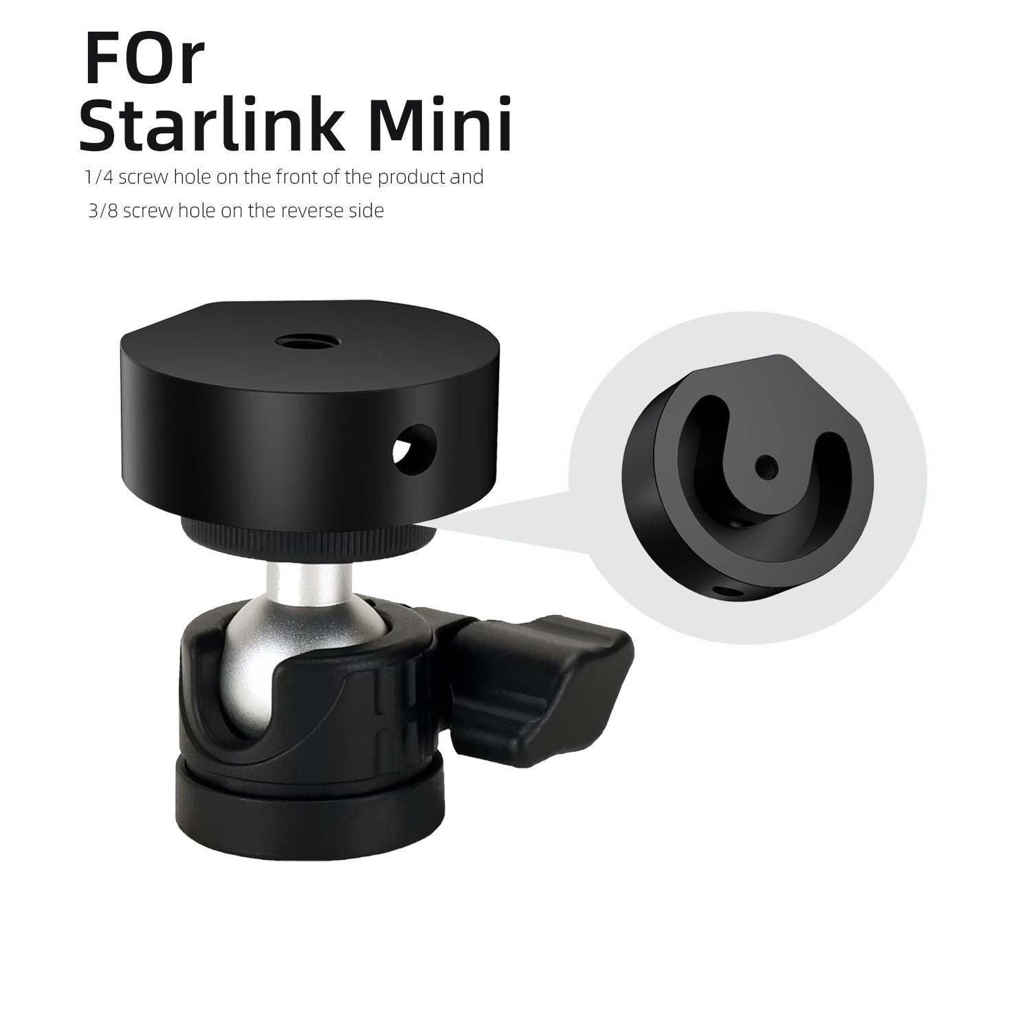 Car Suction Cup Mount for Starlink Mini - OrbiMars