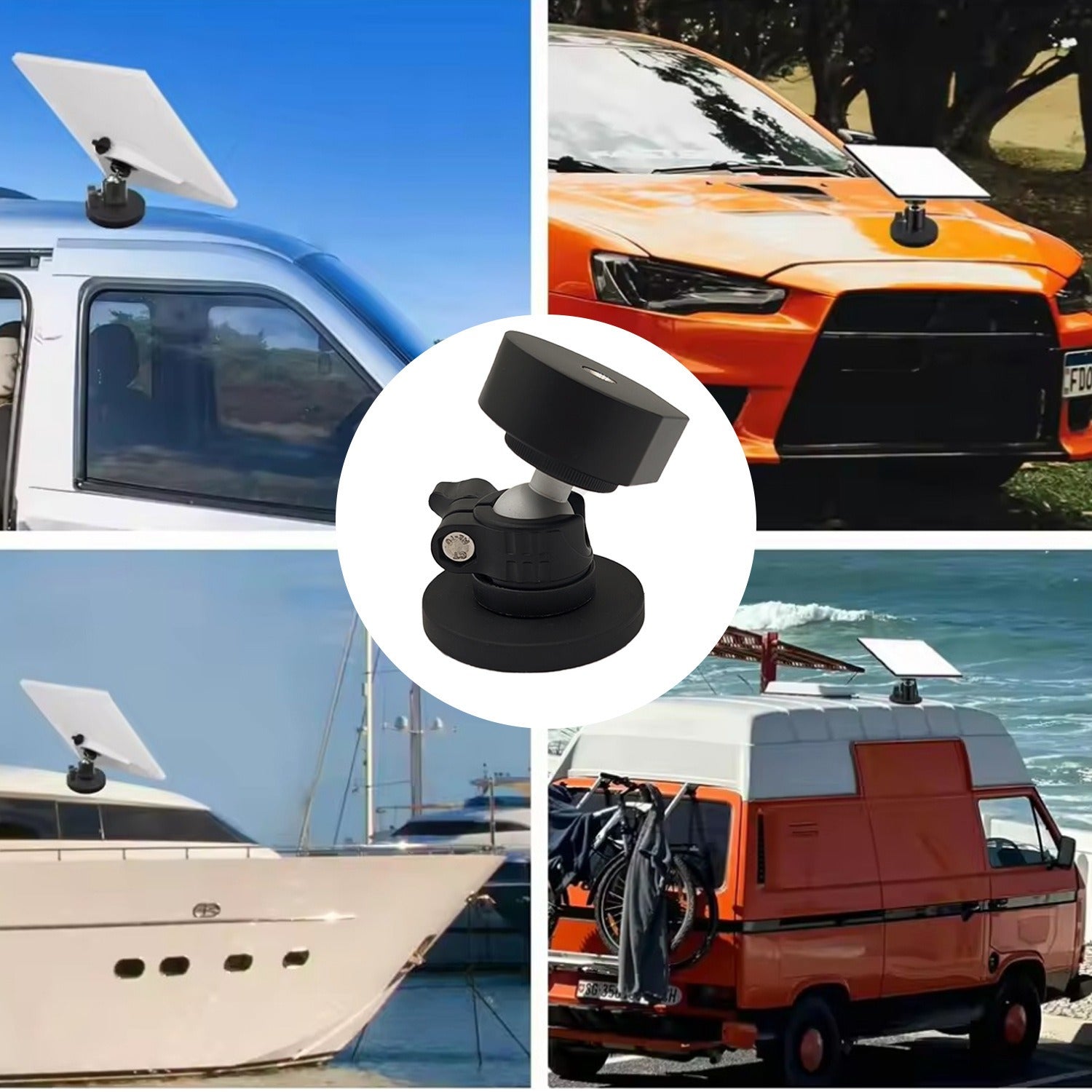 Car Suction Cup Mount for Starlink Mini - OrbiMars