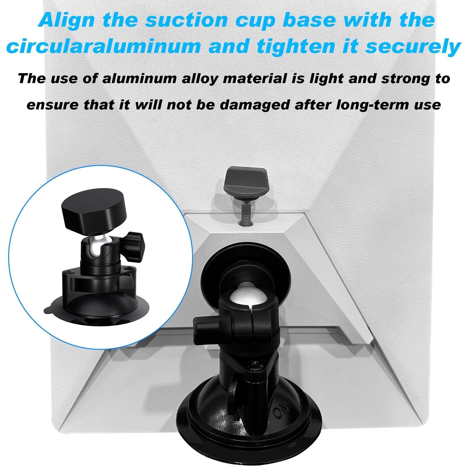 Car Suction Cup Mount for Starlink Mini - OrbiMars