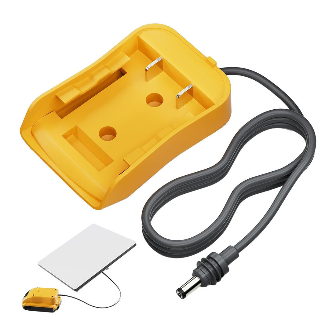 DeWalt Battery Adapter with DC Power Cable for Starlink Mini - OrbiMars