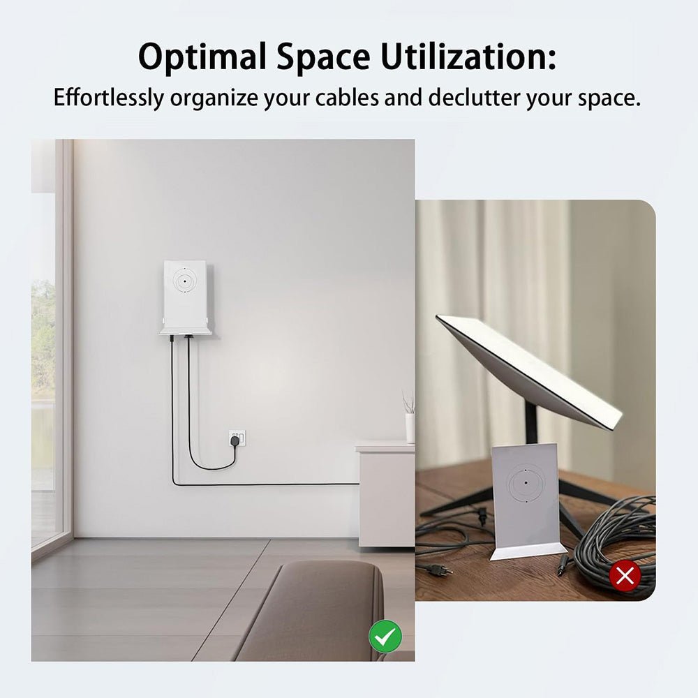 Durable ABS Wall Mount for Starlink Gen 2 Router - OrbiMars