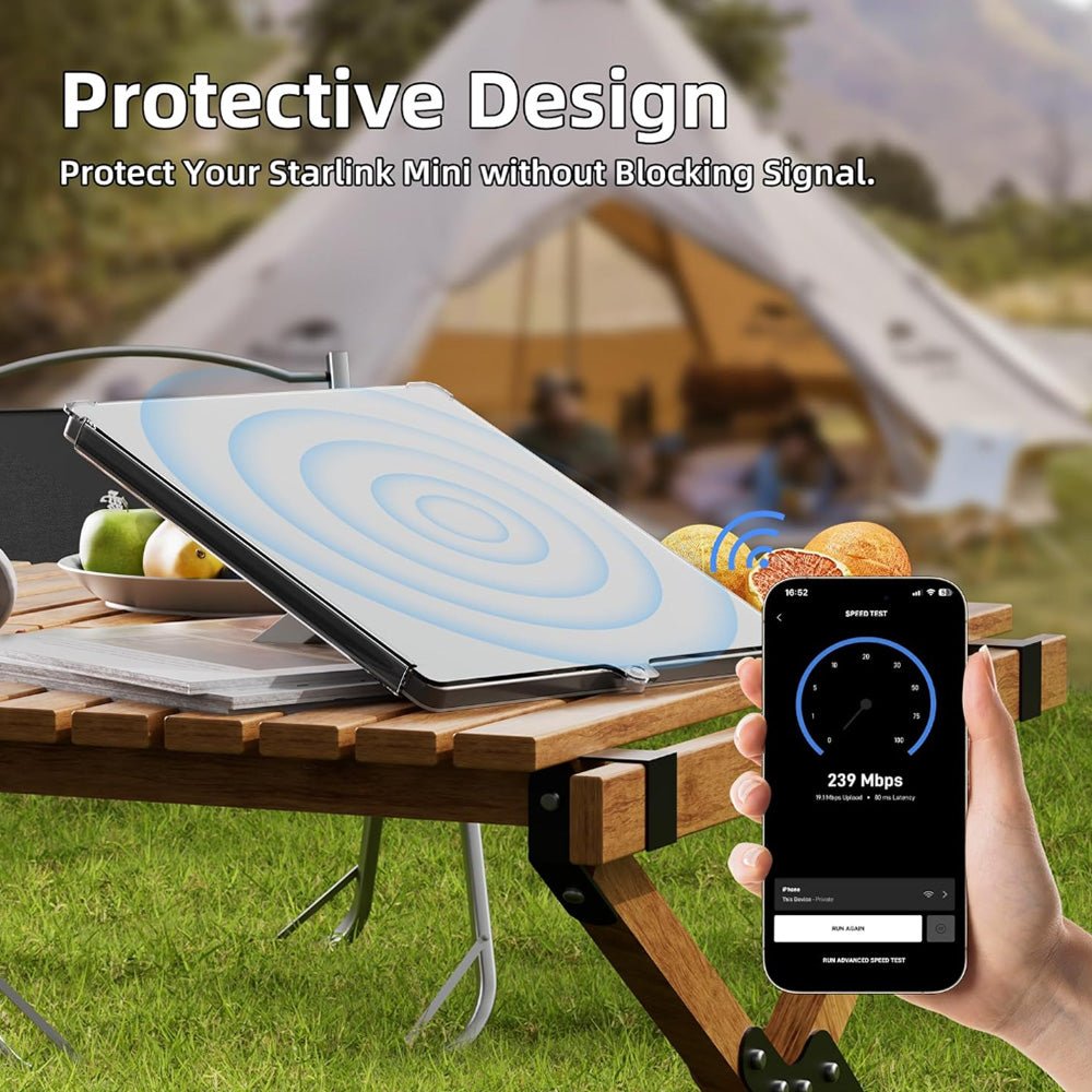 Durable PC Protective Case for Starlink Mini Dish - OrbiMars