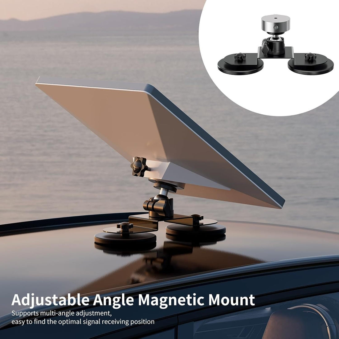 Magnetic Adjustable Mount for Starlink Mini - OrbiMars