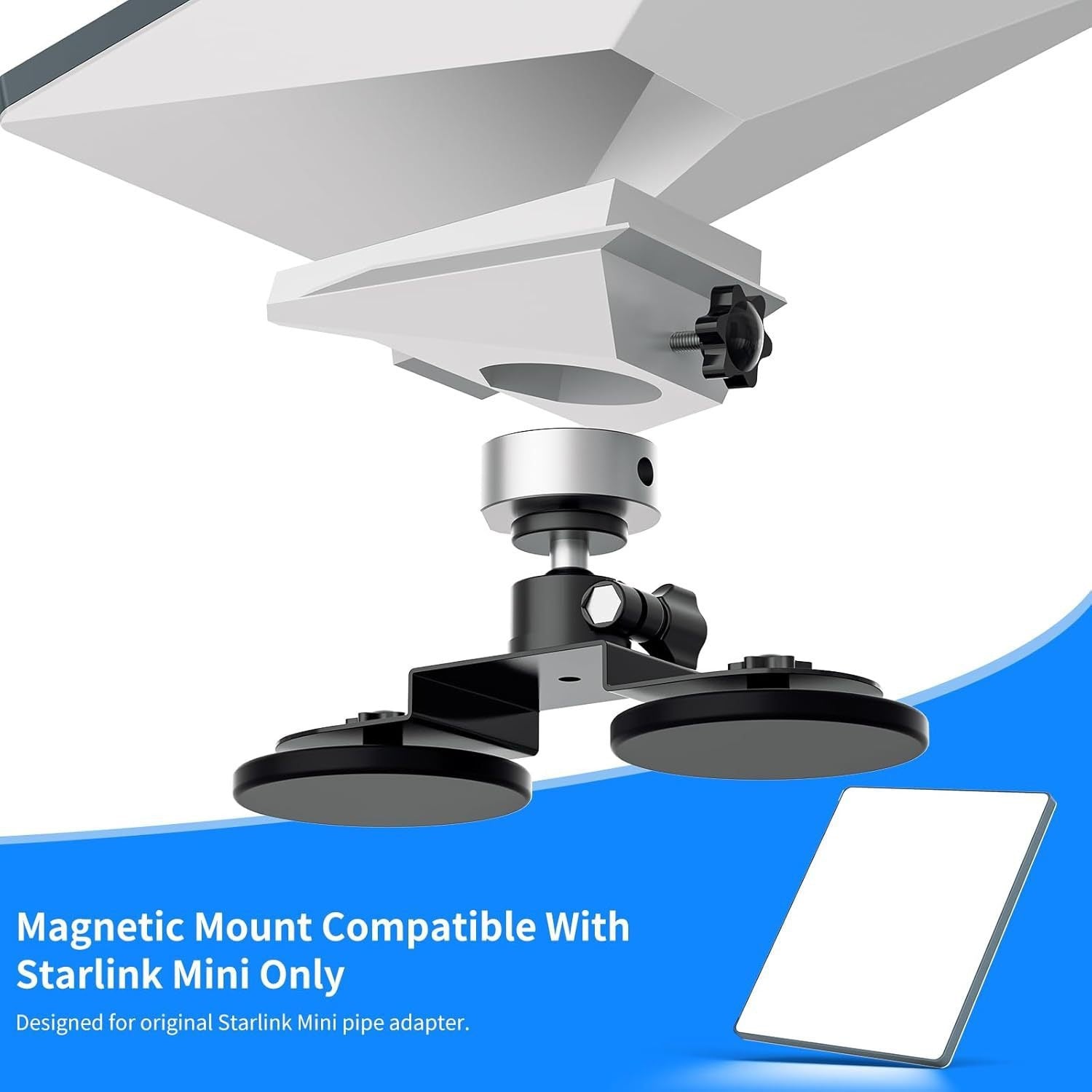 Magnetic Adjustable Mount for Starlink Mini - OrbiMars