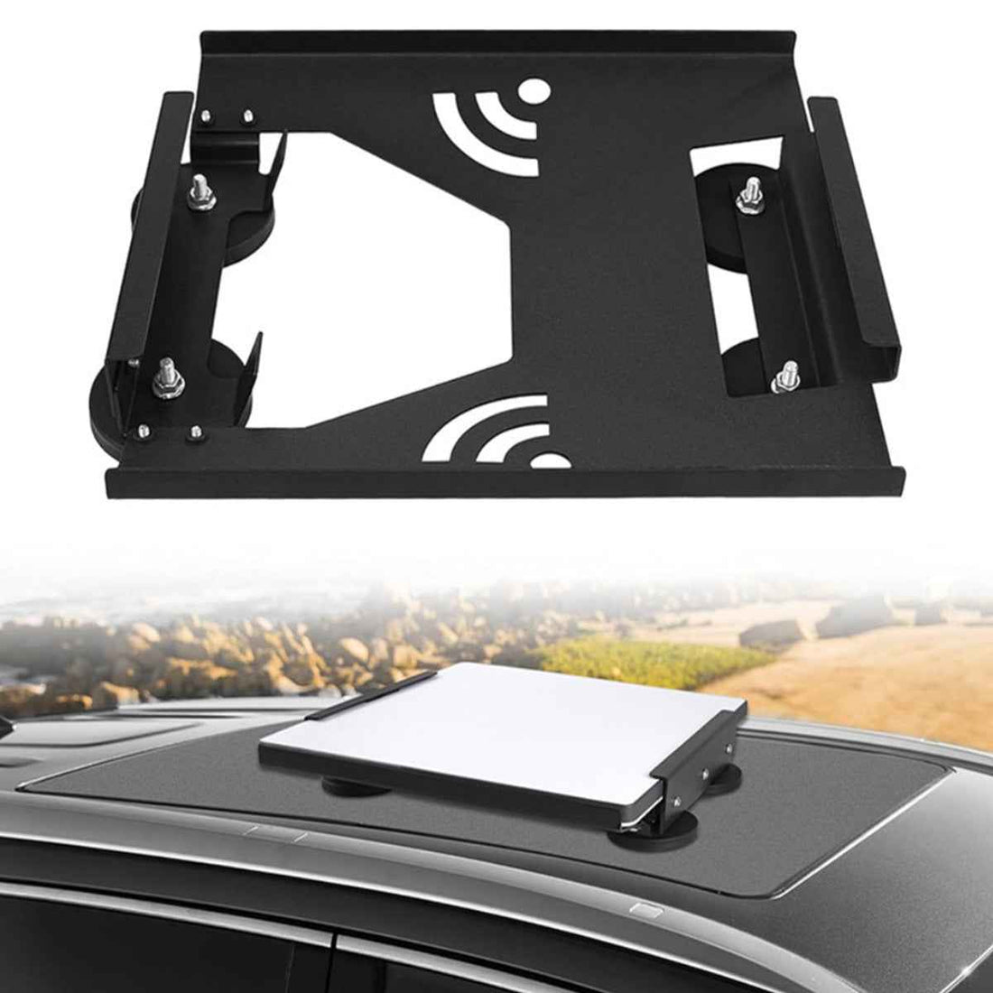 Magnetic Quick - Release Starlink Mini Car Mount for Roofs | Orbimars - OrbiMars