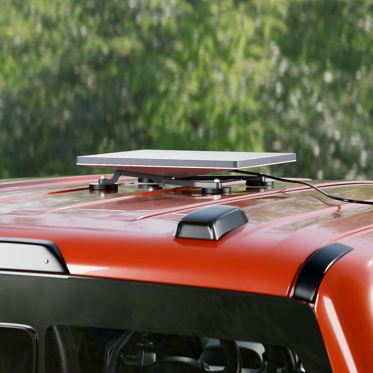 Magnetic Starlink Mini Car Roof Mount | Quick Release for RV & Van - OrbiMars