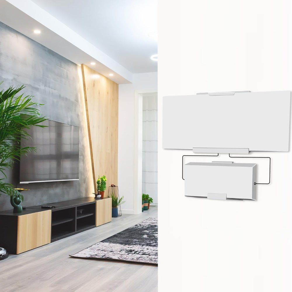 Router & Power Supply Wall Mount Kit for Starlink Gen 3 - No Drilling or Screws Required - OrbiMars