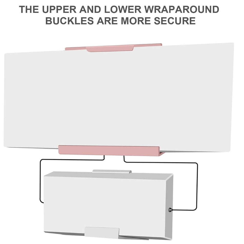Router & Power Supply Wall Mount Kit for Starlink Gen 3 - No Drilling or Screws Required - OrbiMars