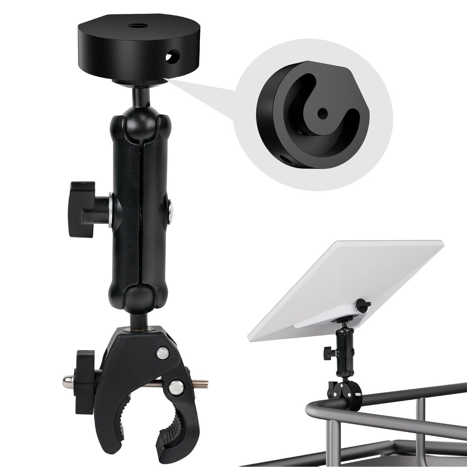 RV Heavy - Duty Clamp Mount for Starlink Mini - OrbiMars