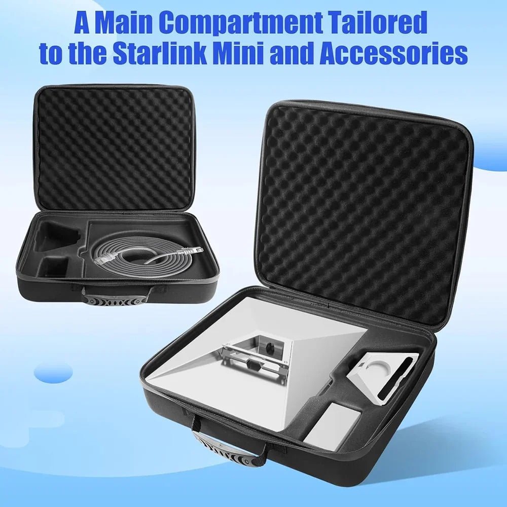 Shockproof EVA Travel Starlink Mini Case | Accessory Bag - OrbiMars