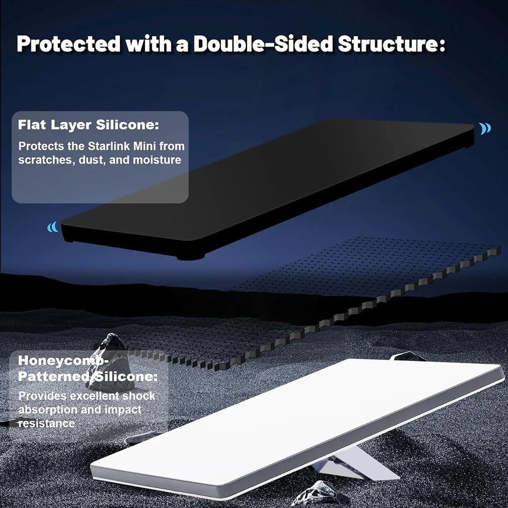 Silicone Full Cover Case for Starlink Mini - OrbiMars