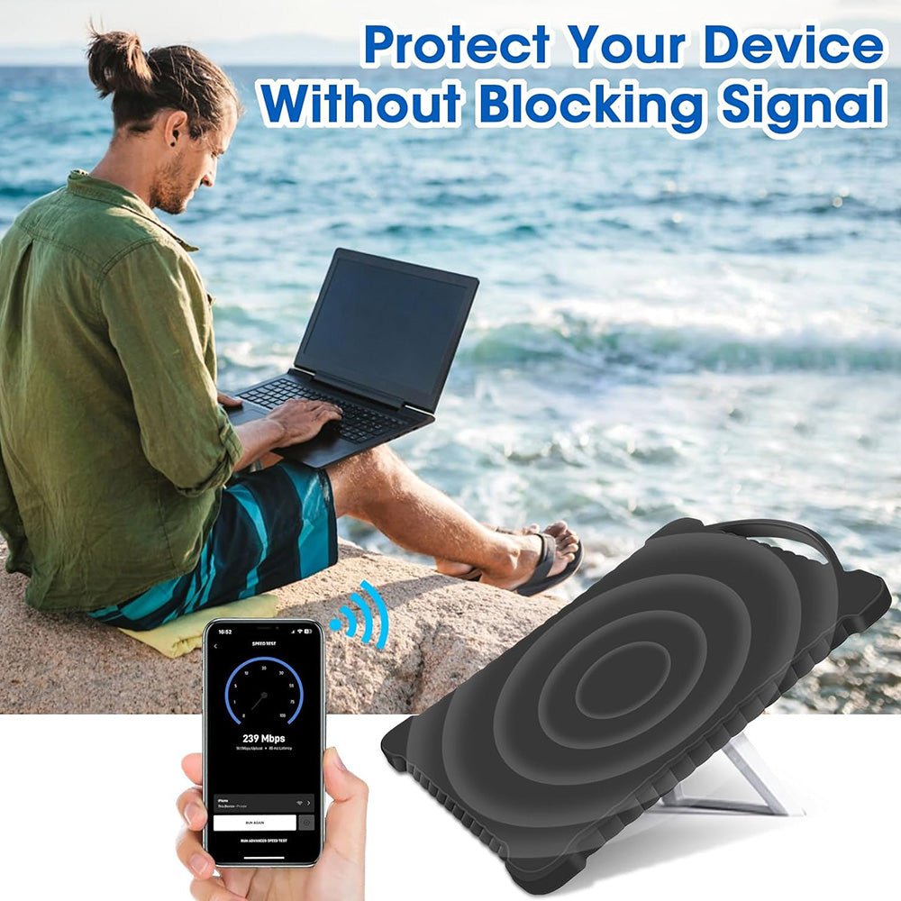 Silicone Full Cover Protective Case for Starlink Mini - OrbiMars