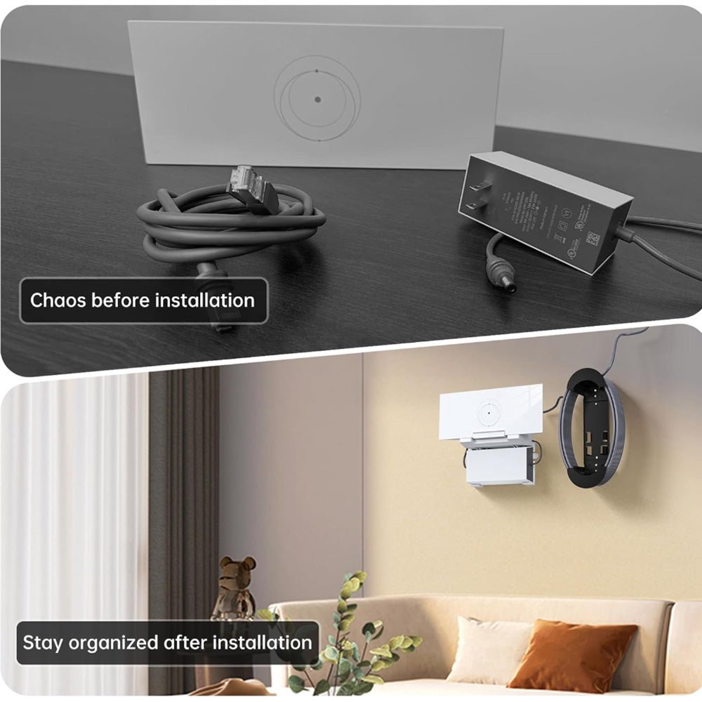 Starlink Ethernet Cable Organizer Caddy Mount for Gen 3 & 2 - OrbiMars