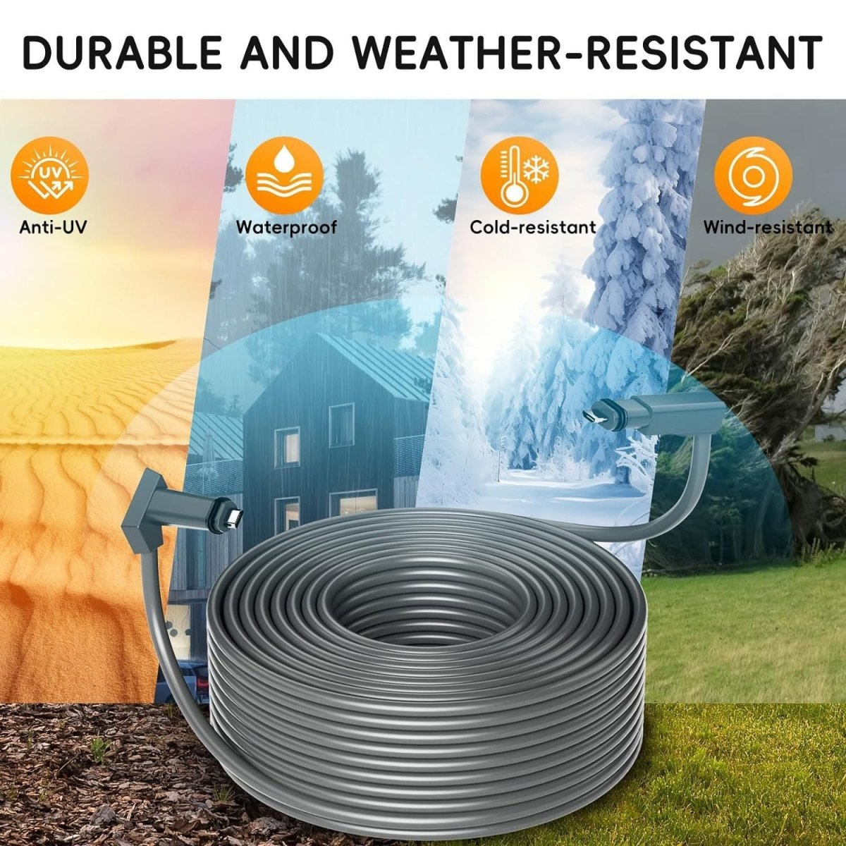 Starlink Gen 2 Ethernet Cable: High - Speed, All - Weather Replacement - OrbiMars