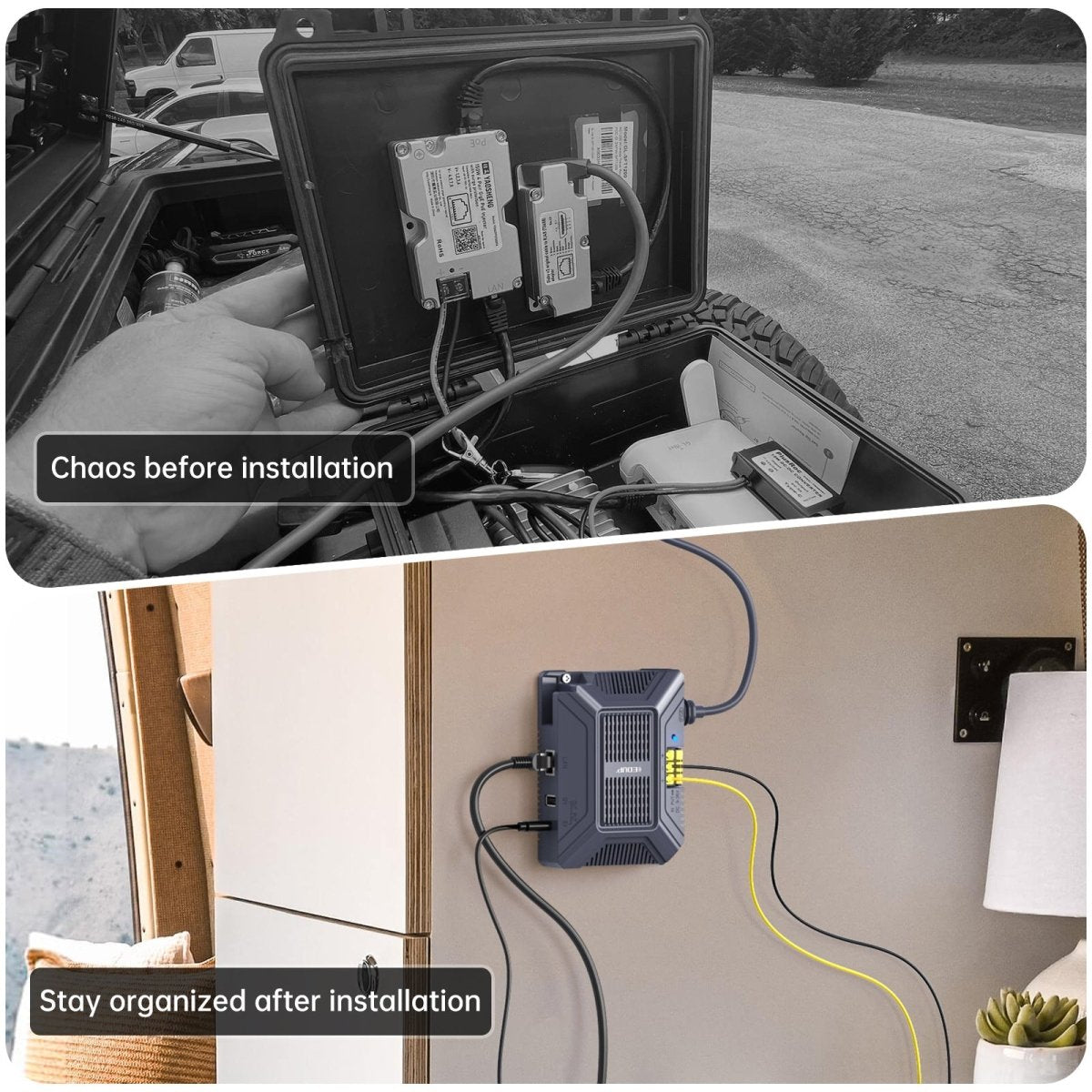 Starlink Gen 3 PoE Injector | 200W 5 - in - 1 Power Adapter with USB - C - OrbiMars