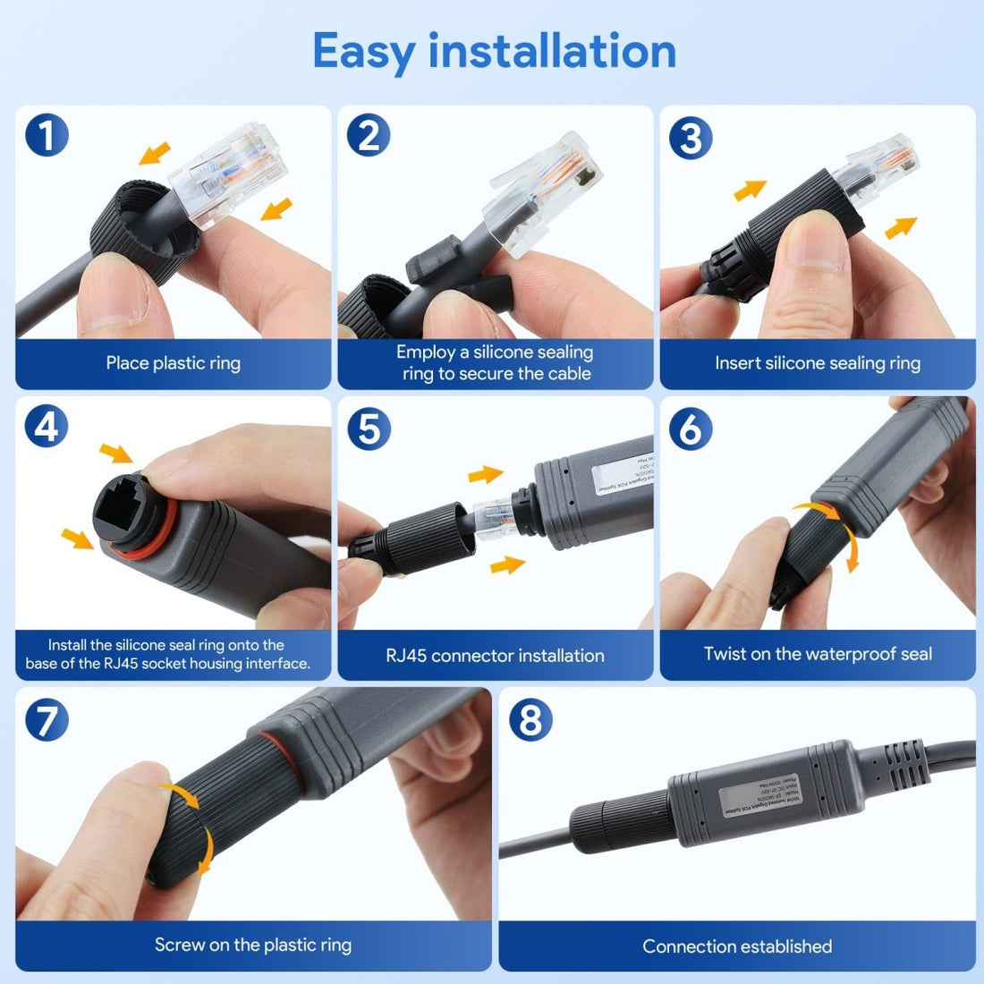 Starlink Mini 12V Power Kit | 150W PoE Injector & Splitter - OrbiMars