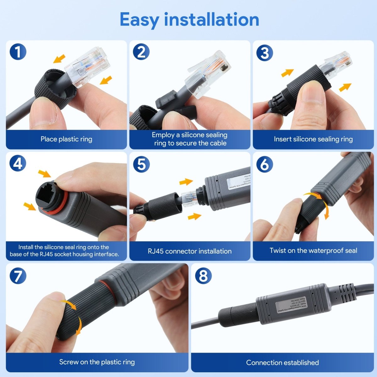 Starlink Mini 12V Power Kit | 150W PoE Injector & Splitter - OrbiMars