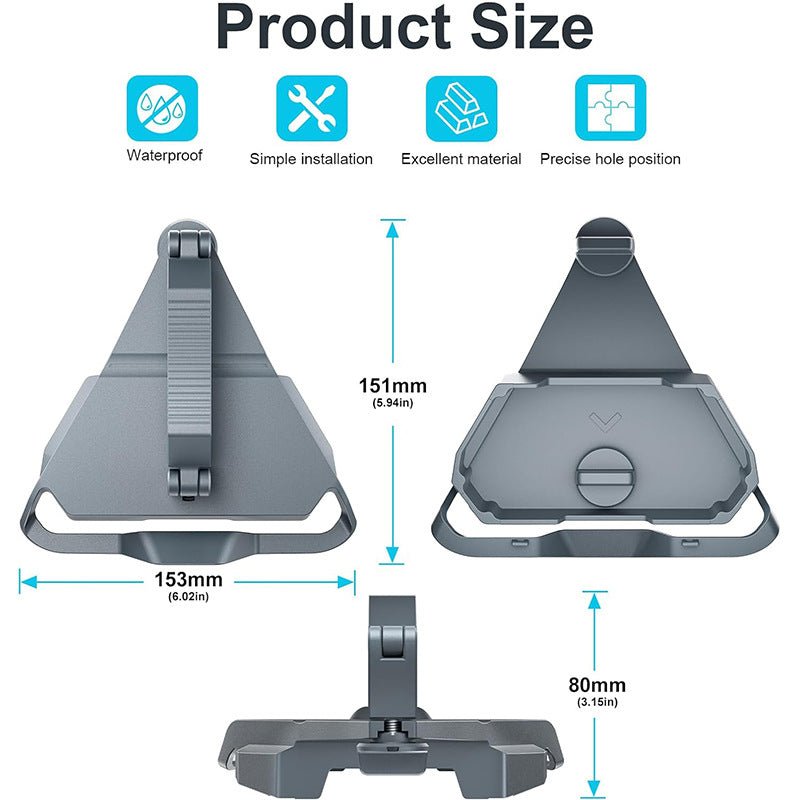 Starlink Mini Car Mount | Anti - Theft Roof Rack Adapter for RVs & Vans - OrbiMars