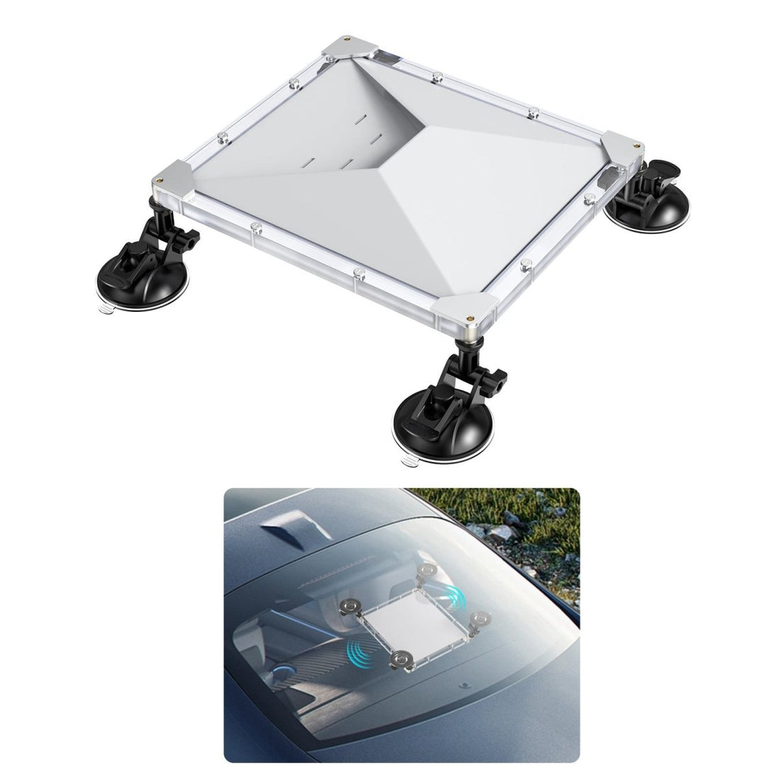 Starlink Mini Car Mount | Weatherproof Mount with Protective Cover - OrbiMars