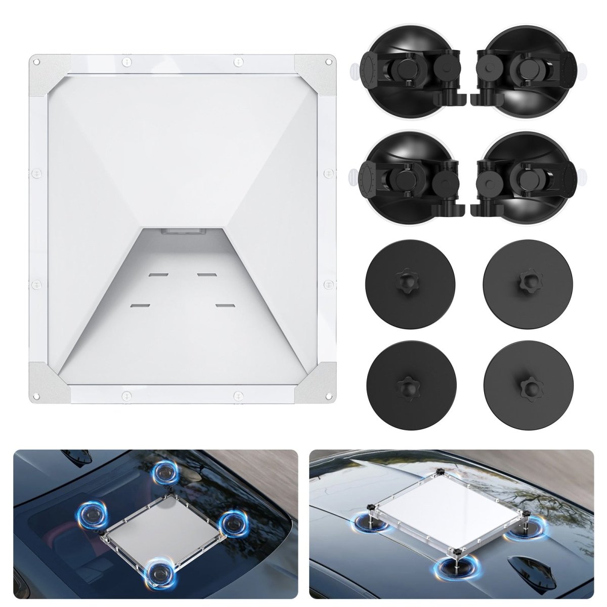 Starlink Mini Car Mount | Weatherproof Mount with Protective Cover - OrbiMars