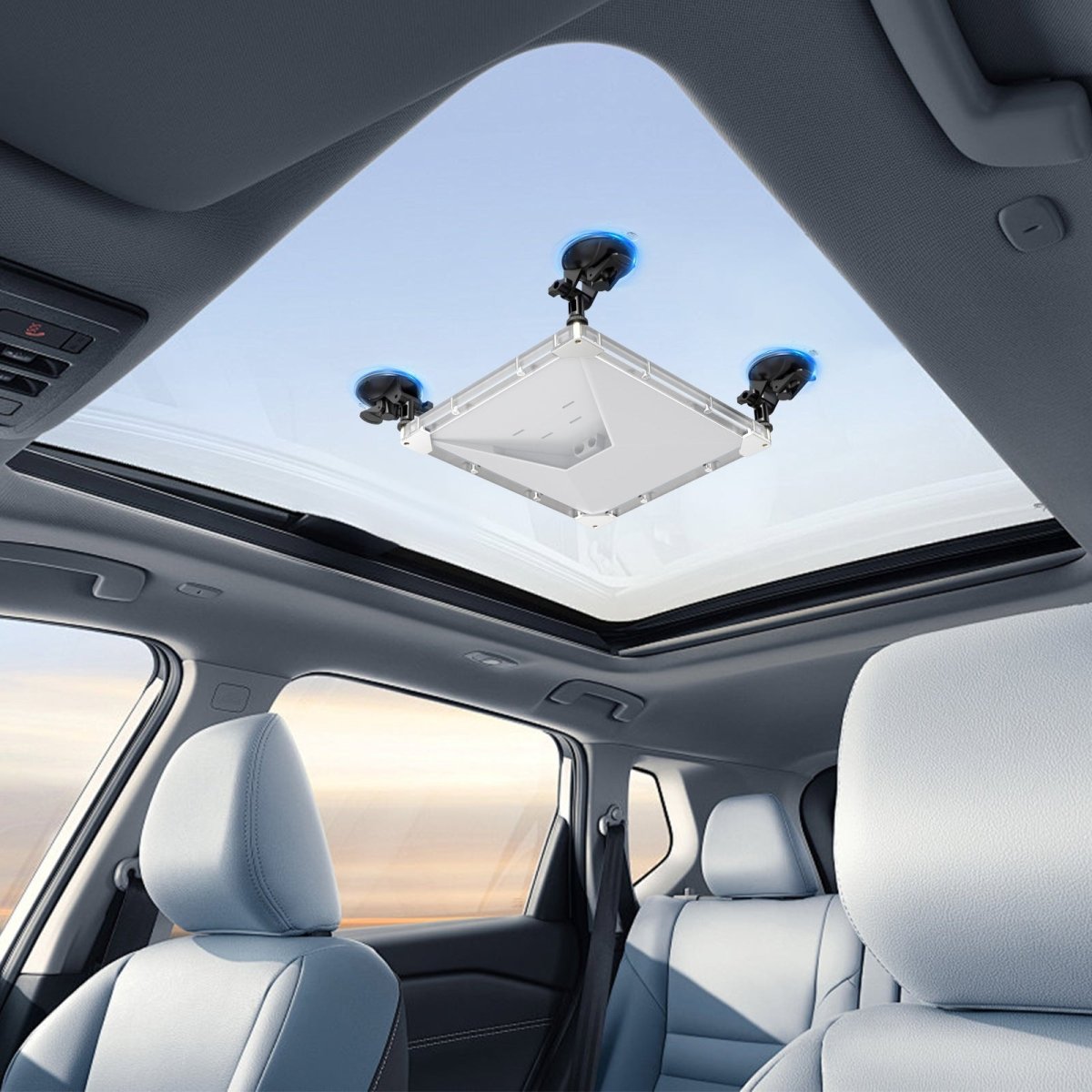 Starlink Mini Car Mount | Weatherproof Mount with Protective Cover - OrbiMars