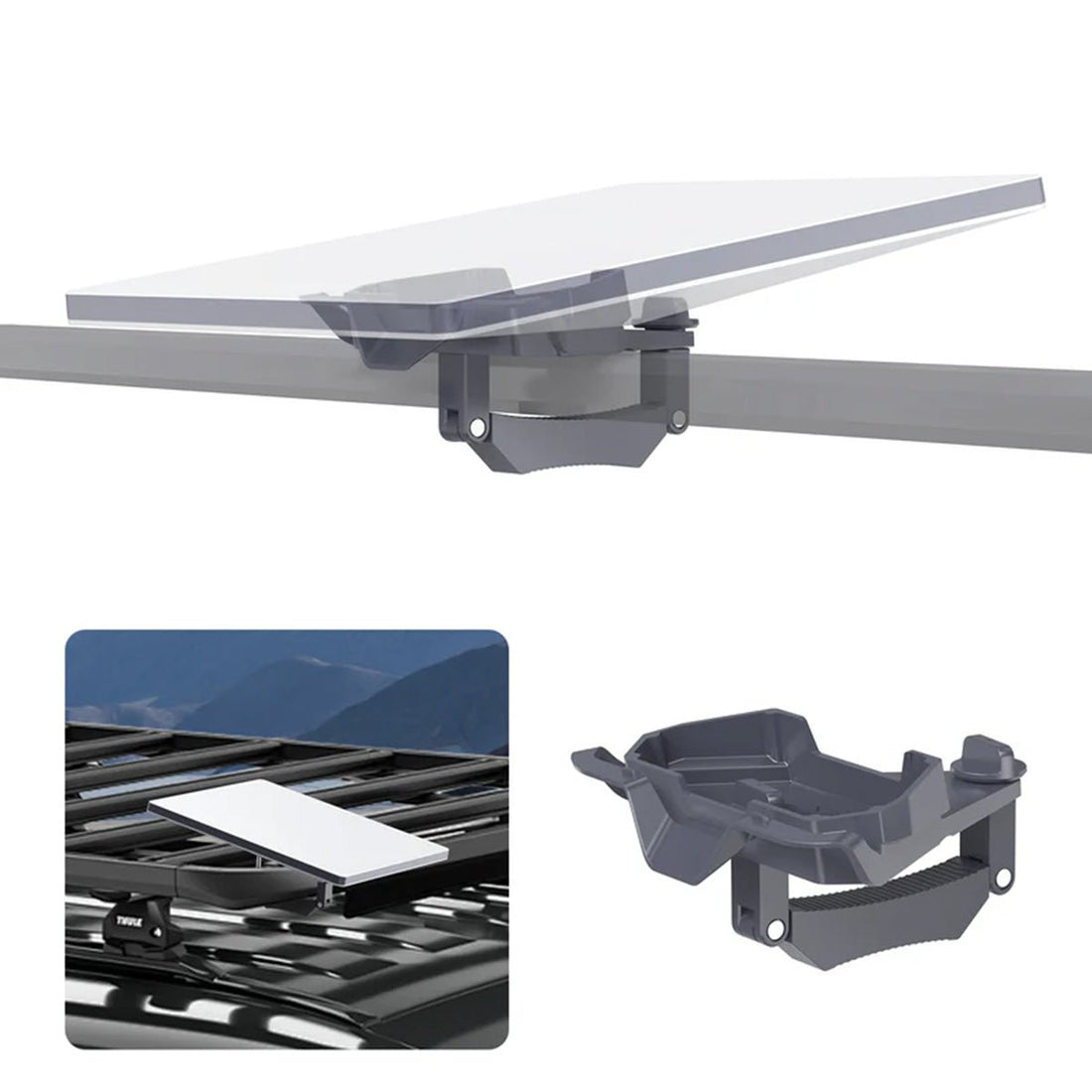 Starlink Mini Pole Mount for Square Roof Racks & Poles | Orbimars - OrbiMars